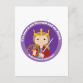 St. Catherine van Alexandrië Briefkaart (Voorkant)