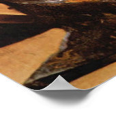 St. Catherine van Alexandrië door Caravaggio Poster (Hoek)