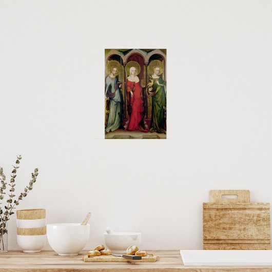 St. Catherine van Alexandrië, St. Mary Poster (Keuken)