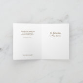 St. Catherine van Siena Pray voor ons Kaart (Binnen)