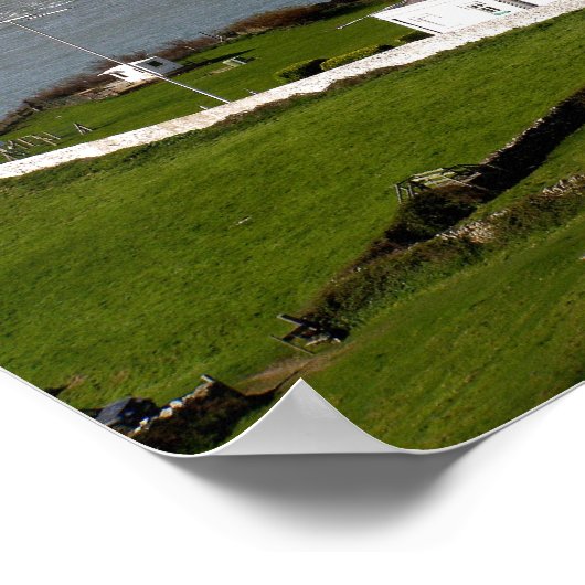 St Catherine's vuurtoren Poster (Hoek)