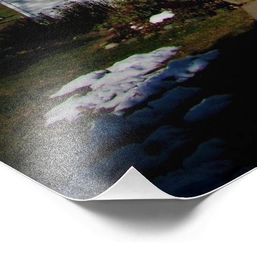 "St. Cathrine Katholieke Kerk" Foto Afdruk (Hoek)