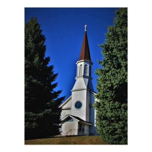 "St. Cathrine's Hilltop" Foto Afdruk (Voorkant)