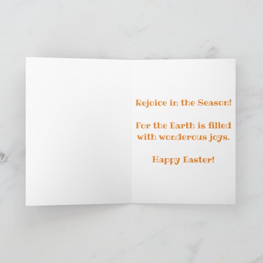 "St. Cathrine's Hilltop" Pasen kaart (Binnen)