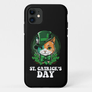 St Catricks Dag Kattenliefhebbers St Patrick's Dag Case-Mate iPhone Case