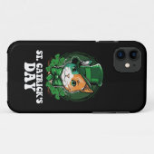St Catricks Dag Kattenliefhebbers St Patrick's Dag Case-Mate iPhone Case (Achterkant (horizontaal))