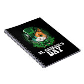 St Catricks Dag Kattenliefhebbers St Patrick's Dag Notitieboek (Rechterzijde)