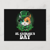 St Catricks Day Kat Liefhebbers St Patrick's Day Briefkaart (Voorkant)