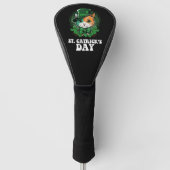 St Catricks Day Kat Liefhebbers St Patrick's Day Golfheadcover (Voorkant)