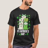 St. Catrick's Day - Schattigee Ierse kat St. Patri T-shirt (Voorkant)