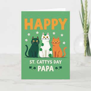 St Cattys Day Nepkaart van Nepgoud Folie Kaart