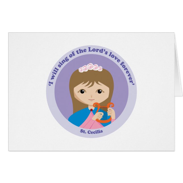 St. Cecilia (Voorkant Horizontaal)