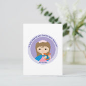 St. Cecilia Briefkaart (Staand voorkant)