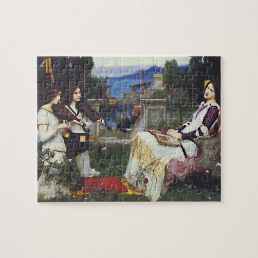 St Cecilia - John William Waterhouse Legpuzzel (Horizontaal)