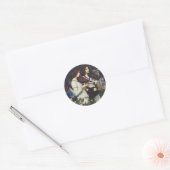 St Cecilia - John William Waterhouse Ronde Sticker (Envelop)