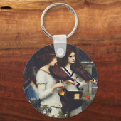 St Cecilia - John William Waterhouse Sleutelhanger (Voorkant)