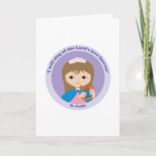 St. Cecilia Kaart (Voorkant)