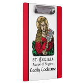 St. Cecilia met Hymn Board (Neurenberg) Klembord (Rechts)