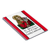 St. Cecilia met Hymn Board (Neurenberg) Notitieboek (Rechterzijde)