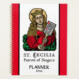 St. Cecilia met Hymn Board (Neurenberg) Planner