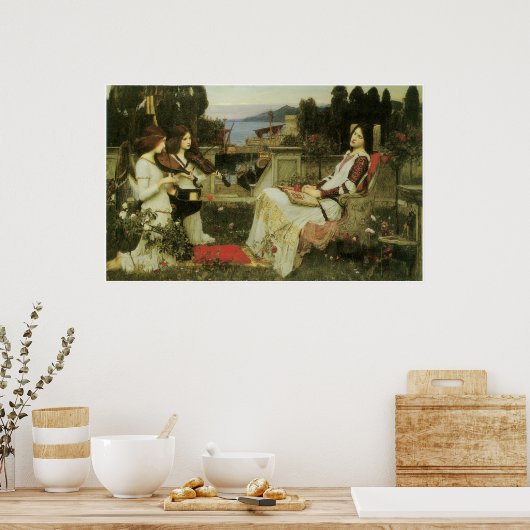 St. Cecilia Poster (Keuken)