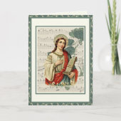 St. Cecilia Religious Choir Organ Piano Kaart (Voorkant)