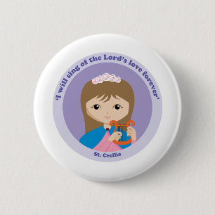St. Cecilia Ronde Button 5,7 Cm