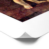 St. Cecilia van Nicolas Poussin Poster (Hoek)