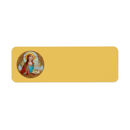 St. Cecilia van Rome (BK 003) Etiket (Voorkant)