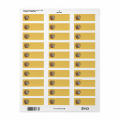 St. Cecilia van Rome (BK 003) Etiket (Full Sheet)