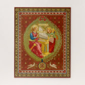 St. Cecilia van Rome (SNV 36) Legpuzzel (Verticaal)