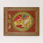 St. Cecilia van Rome (SNV 36) Legpuzzel (Horizontaal)