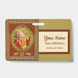 St. Cecilia van Rome (SNV 36, Stijl 1) Badge