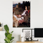 St Cecilia - Waterhuis Poster (Thuiskantoor)