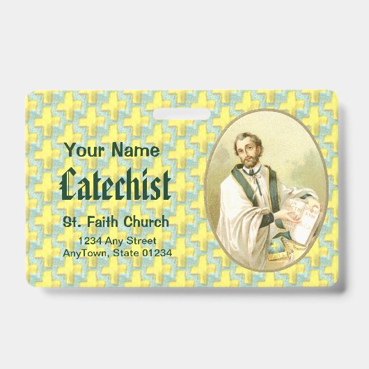 St. César de Bus (SLE 001) Badge (Voorzijde)