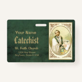 St. César de Bus (SLE 001) Badge (Achterkant)