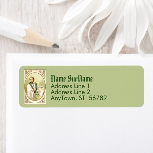 St. César de Bus (SLE 001) Etiket (Insitu)