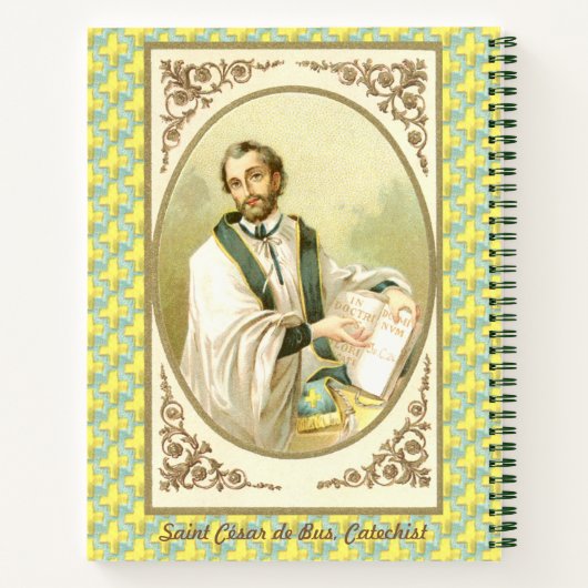 St. César de Bus (SLE 001) Notitieboek (Achterkant)