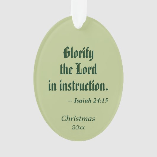 St. César de Bus (SLE 001) Ornament (achterkant)