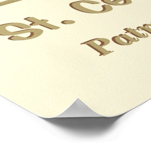 St. César de Bus (SLE 001) Poster (Hoek)