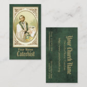 St. César de Bus (SLE 001) Visitekaartje (Voorkant / Achterkant)