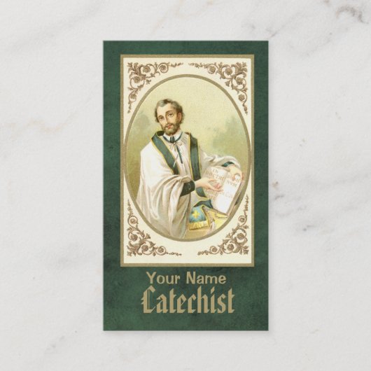 St. César de Bus (SLE 001) Visitekaartje (Voorkant)