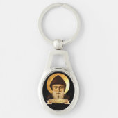 St. Charbel Gift Sleutelhanger (Voorkant)