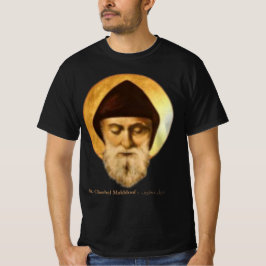 St Charbel Makhlouf شربل مخلوف Maronitische Kerk T-shirt