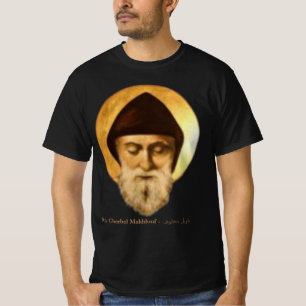 St Charbel Makhlouf شربل مخلوف Maronitische Kerk T-shirt
