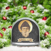 St. Charbel Makhlouf gepersonaliseerd geschenk Sneeuwbol (Kerstmis)