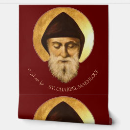 St. Charbel Makhlouf Maronitische Kerk Liturgisch Behang