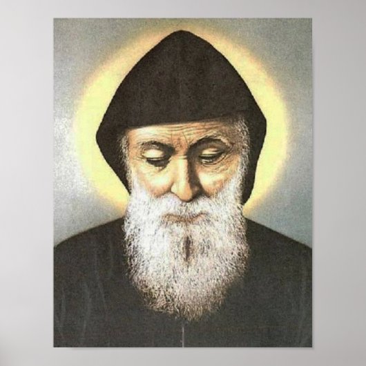 St. Charbel Makhlouf Poster (Voorkant)