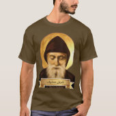 St. Charbel Makhlouf T-Shirt (Voorkant)