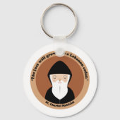 St. Charbel Makhluf Sleutelhanger (Voorkant)